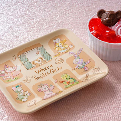 ストロベリーミルクムースケーキ、スーベニアプレート付き