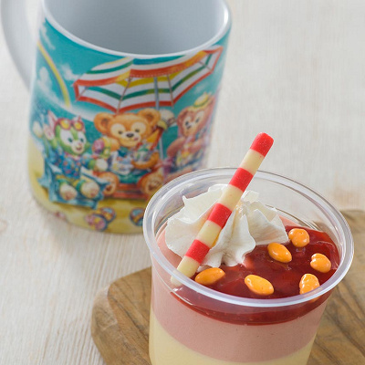 ストロベリー＆オレンジムース スーベニアカップ付き