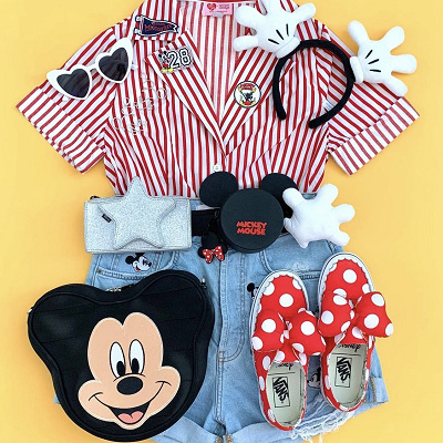 ストライプコーデ