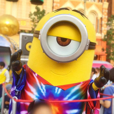 パレードでのスチュアート