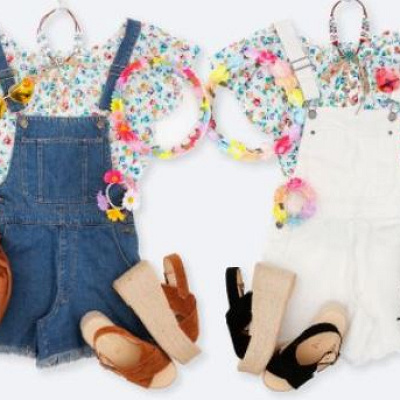 夏のディズニーコーデ