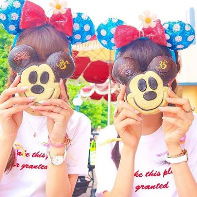 夏のディズニー激安双子コーデ