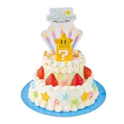 スーパー・ニンテンドー・ワールド・アニバーサリーケーキ