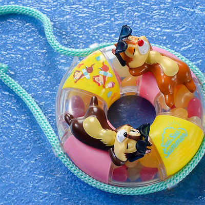 スイスイサマーのグミキャンディー、ミニスナックケース付き