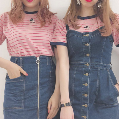 Tシャツコーデ②