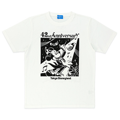 Tシャツ(ディズニーランド42周年グッズ)