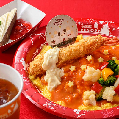 クリスマスのフードを味わう！