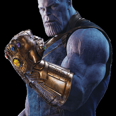 インフィニティストーンを全て手に入れたサノス