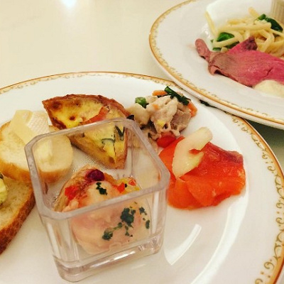 前菜メニューがオシャレ♪