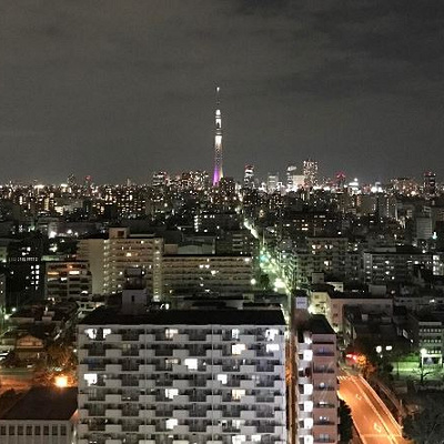 夜景の美しさは圧巻の一言ですよ！