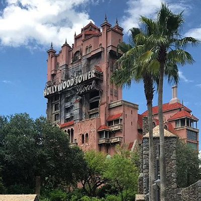 タワーオブテラーは「ハリウッドタワーホテル」と呼ばれる