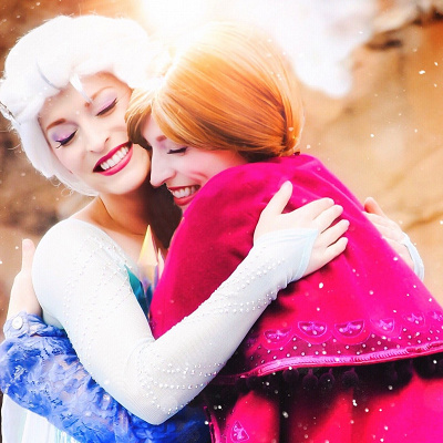 今では、すっかり仲良しのふたり！