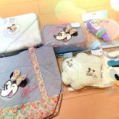 左上がおくるみです