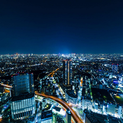 展望台の眺めは絶景です！