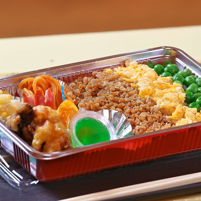 めん倶楽部さくらにある三食弁当