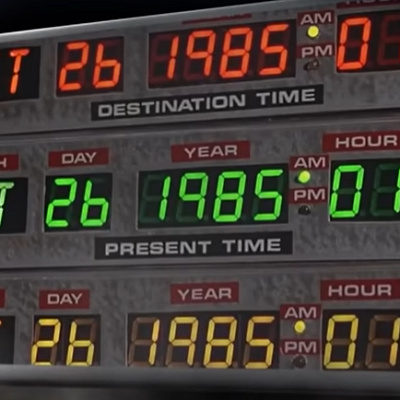 タイムトラベルのパネル