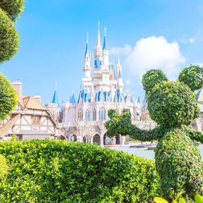 東京ディズニーランド風景