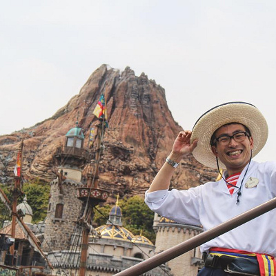 東京ディズニーシー ヴェネツィアン・ゴンドラ<br />アトラクションキャストさん