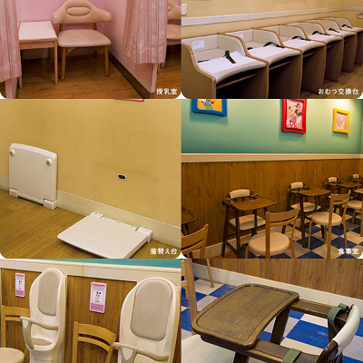 トゥーンタウン・ベビーセンターの設備