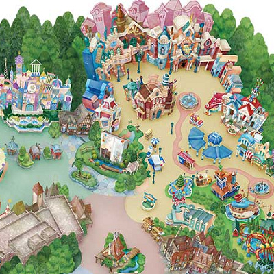 トゥーンタウンの地図