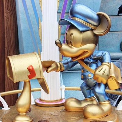 トゥーンタウンのハピエストミッキースポット 