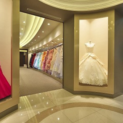 ブライダル・ファッション（衣装室）の見学