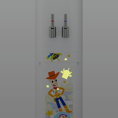 「トイ・ストーリー」デザイン：暗所での見え方