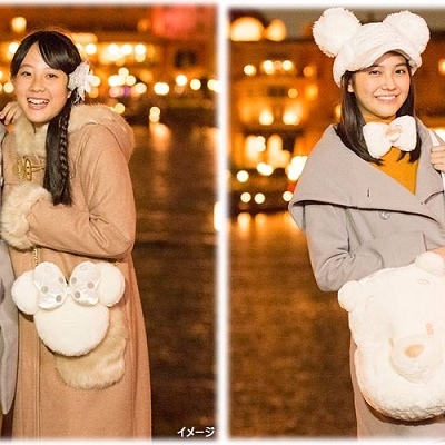 ふわふわ真っ白バッグは2種類発売！