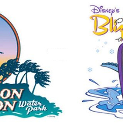 タイフーンラグーンとブリザードビーチのロゴ