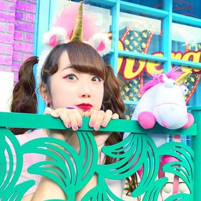 ユニコーンのフラッフィー風ファンタジーメイク