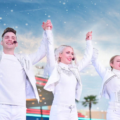 ユニバのクリスマスショー2020