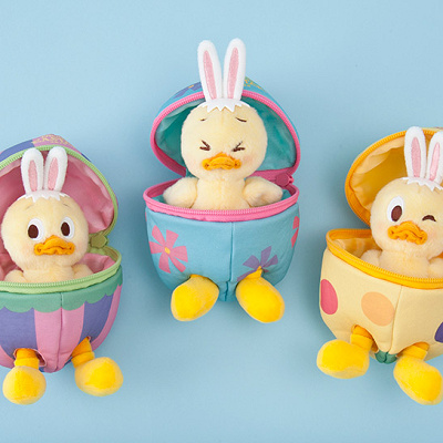 うさピヨぬいぐるみバッジ