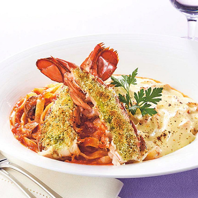 USJ秋フード：スペシャルパスタセット