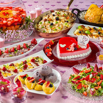 バレンタインメニュー