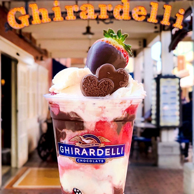 ギラデリのミニパフェ各種