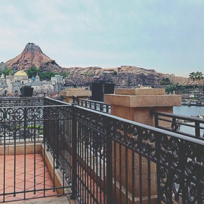 バルコニールームからの眺め