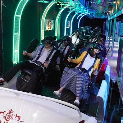 ハウステンボスのアトラクションタウンにある「VRキング」