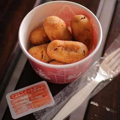 ミニコーンドッグはどんな味？