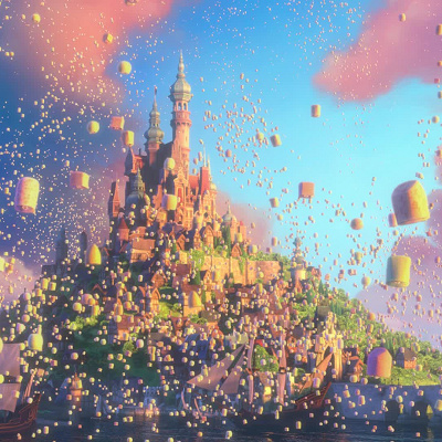 ラプンツェルのお城のモデルとなった実在の建造物は何？