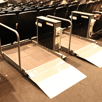 車イス対応エリア