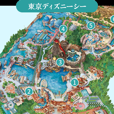 シーズナルグルメチケットの販売場所（ディズニーシー）