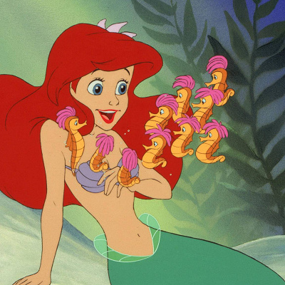 アリエルと親戚関係にあるディズニーキャラクターは誰？