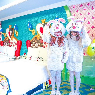 白うさぎコーデ