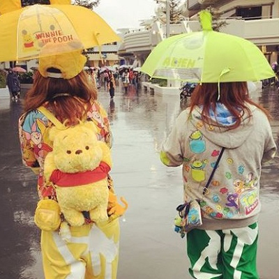 プーさん＆リトルグリーンメンコーデ