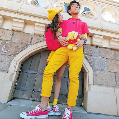 くまのプーさんコーデ