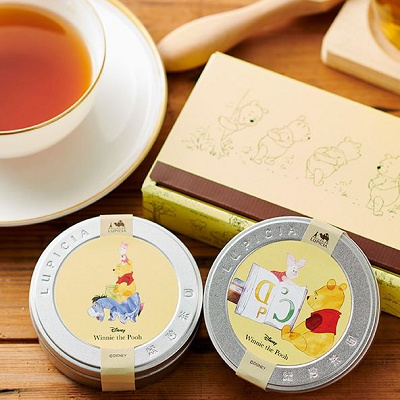 くまのプーさん×LUPICIAフレーバードティー2缶セット