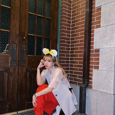 冬のレースコーデ