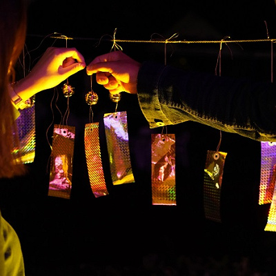 思い出作りに願いの鈴を