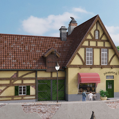 魔女の谷のグーチョキパン屋（ジブリパーク）