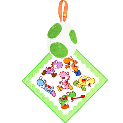 ヨッシーポーチ付きミニタオル